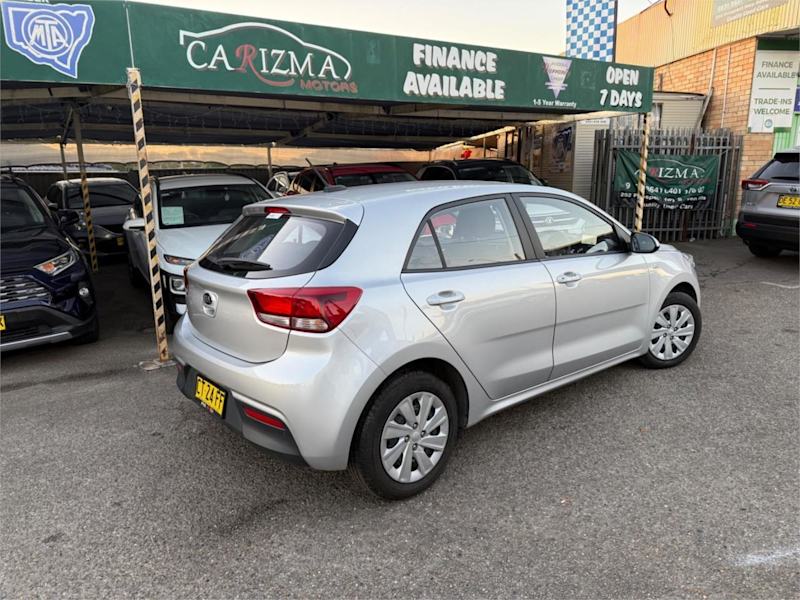 2019 Kia Rio YB MY19 S Silver, Chrome 4 Speed Automatic Hatchback62934706762369112