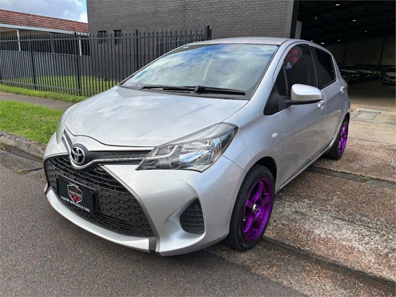 2015 Toyota Yaris NCP130R Ascent Silver 4 Speed Automatic Hatchback62936660394497114