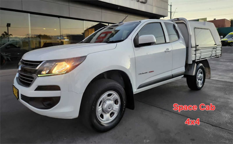 2019 Holden Colorado RG MY19 LS (4x4) (5Yr) White 6 Speed Automatic Space Cab Chassis62885350685955112