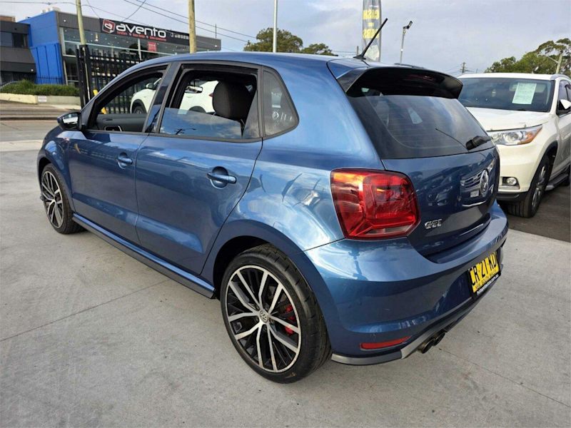 2015 Volkswagen Polo 6R MY16 GTI DSG Blue 7 Speed Sports Automatic Dual Clutch Hatchback62934703016066114