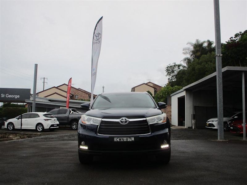 2014 Toyota Kluger GSU55R GXL (4x4) Dynamic Blue 6 Speed Automatic Wagon62938583910403111