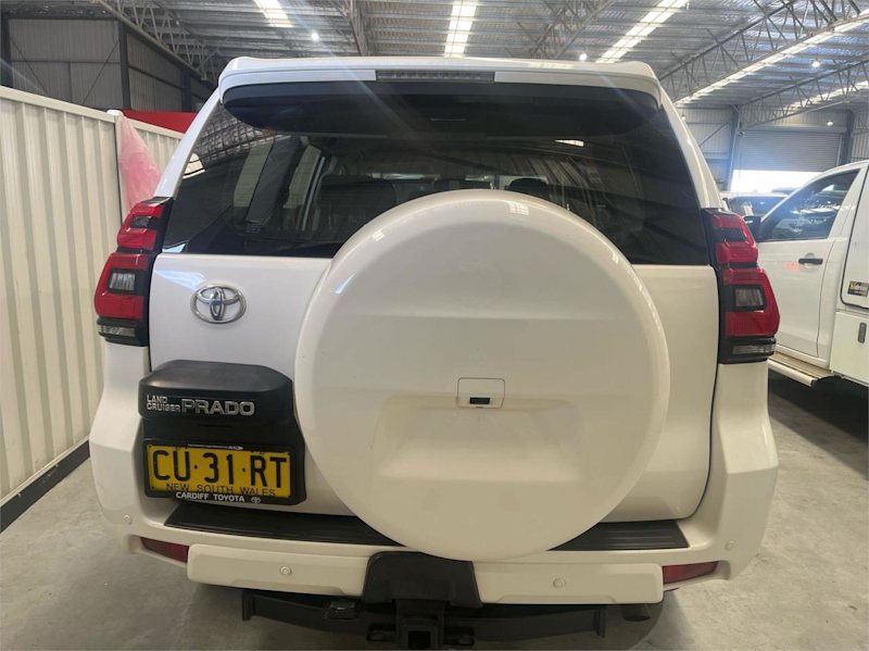 2019 Toyota Landcruiser Prado GDJ150R GX White 6 Speed Sports Automatic Wagon62933708855553114