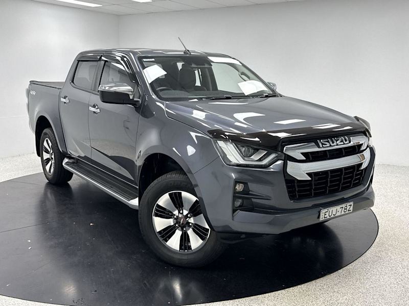 2022 Isuzu D-MAX RG MY22.75 LS-U+ Crew Cab Grey 6 Speed Sports Automatic Utility62933715464067110