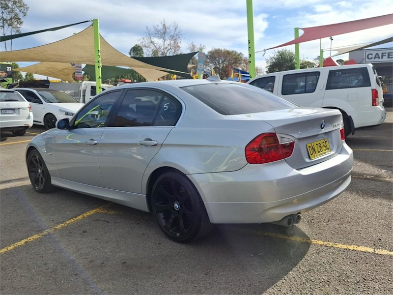 2008 BMW 3 Series E90 MY08 325i Steptronic Silver, Chrome 6 Speed Sports Automatic Sedan62882772523522114