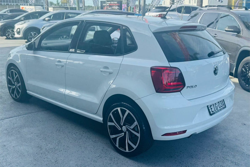 2016 Volkswagen Polo 6R MY16 66TSI DSG Trendline White 7 Speed Sports Automatic Dual Clutch62933709685761112