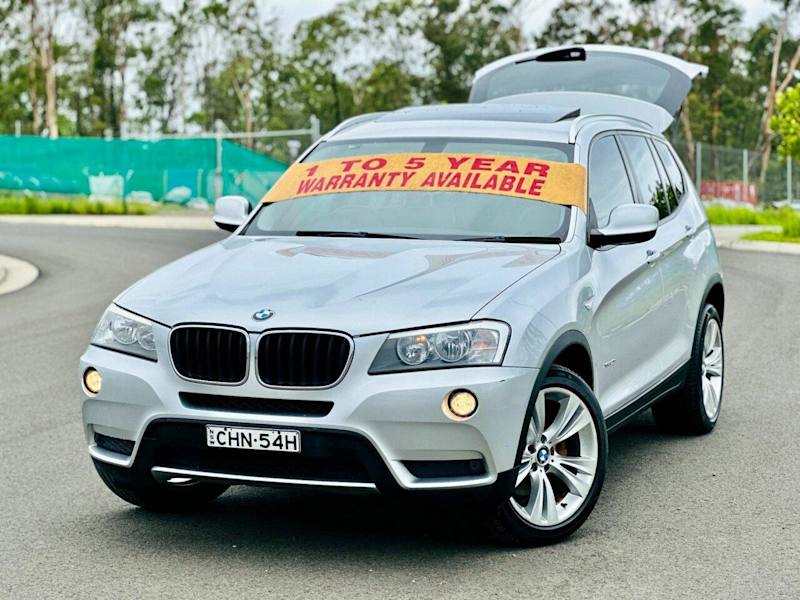 2012 BMW X3 F25 xDrive20d Silver, Chrome 8 Speed Automatic Wagon62882773482754114