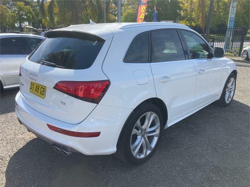 2014 Audi SQ5 8R MY15 TDI Tiptronic Quattro White 8 Speed Sports Automatic Wagon62882770508034114