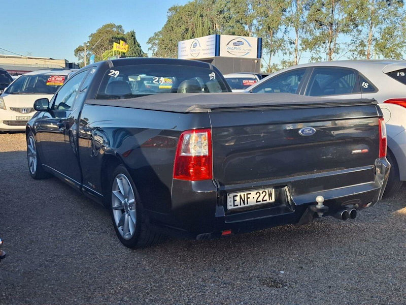 2010 Ford Falcon FG XR8 Ute Super Cab Black 6 Speed Manual Utility62882768393601113