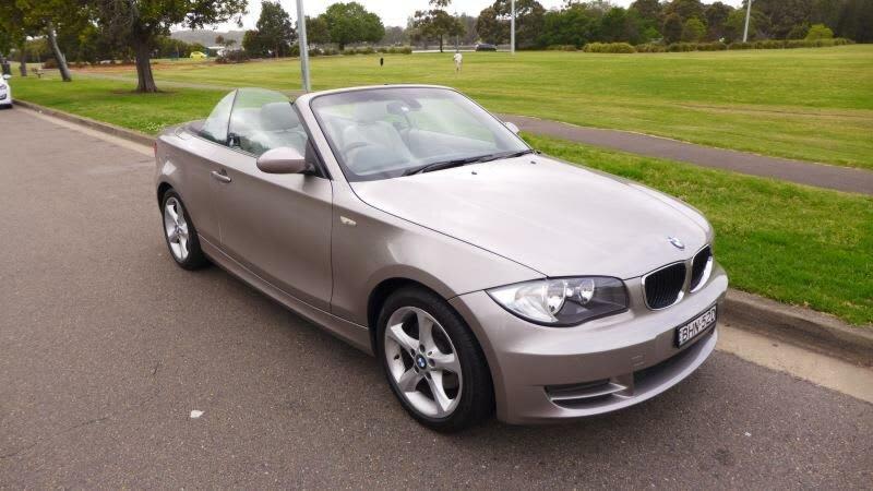 2008 BMW 120i E88 Metallic Beige 6 Speed Automatic Convertible62933712409729114