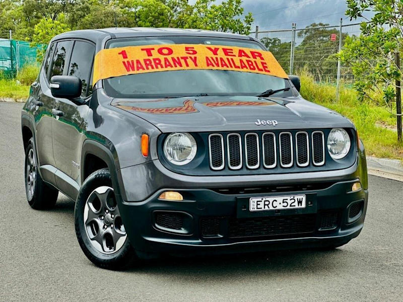 2016 Jeep Renegade BU Sport Grey 6 Speed Auto Dual Clutch Wagon62882735383171111