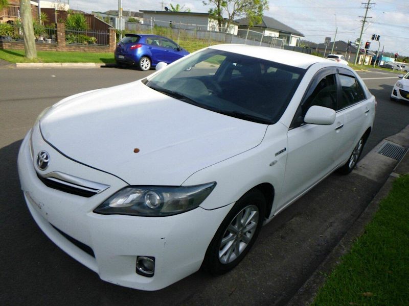 2011 Toyota Camry AHV40R Hybrid White 1 Speed Constant Variable Sedan Hybrid62882770009089112