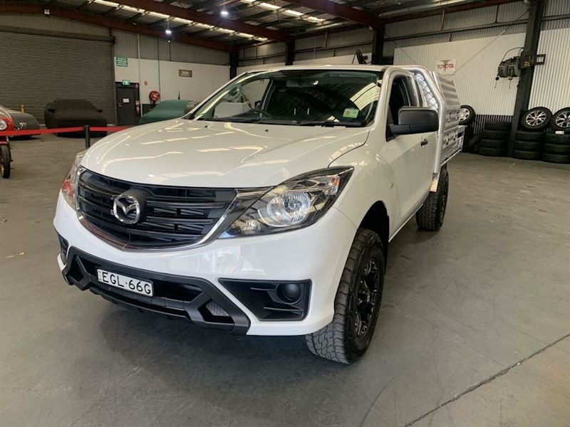 2019 Mazda BT-50 XT Hi-Rider (4x2) (5Yr) White 6 Speed Automatic Freestyle Cab Chassis62933713083393110