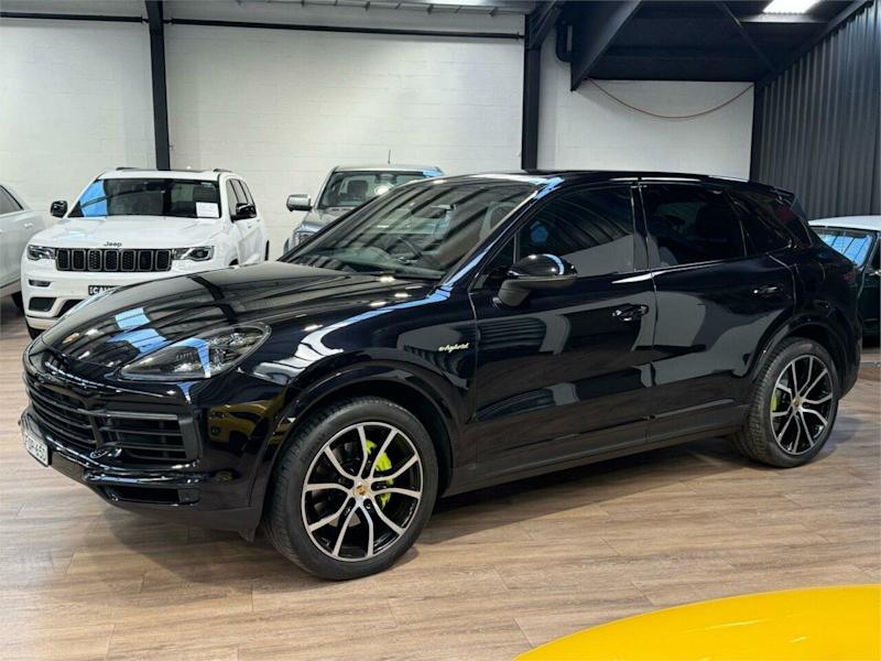 2019 Porsche Cayenne 9YA MY19 E-Hybrid Tiptronic Jet Black 8 Speed Sports Automatic Wagon Hybrid62935681494529114