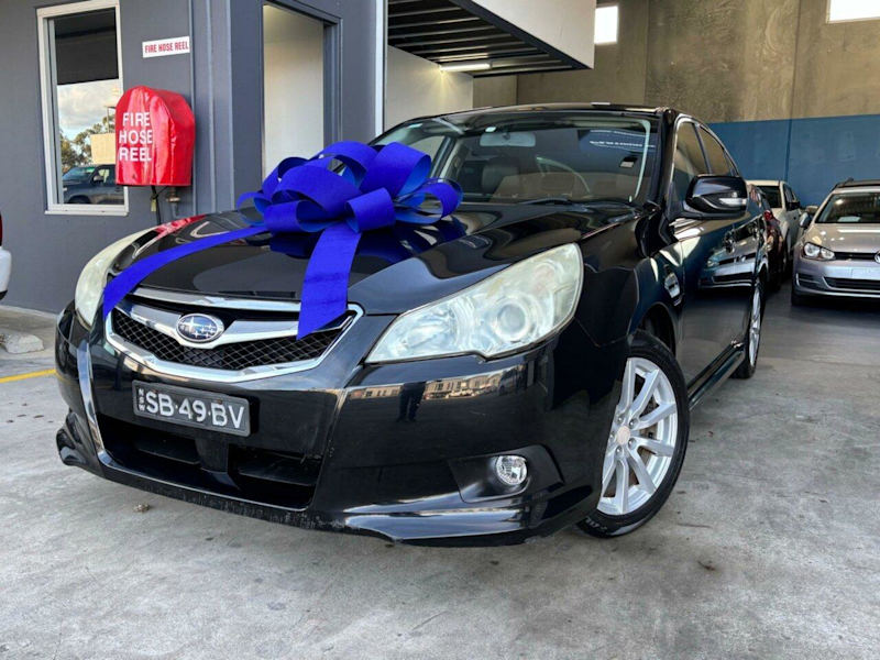 2010 Subaru Liberty 2.5i PREMIUM MY10 Black Automatic Sedan62933715370241112