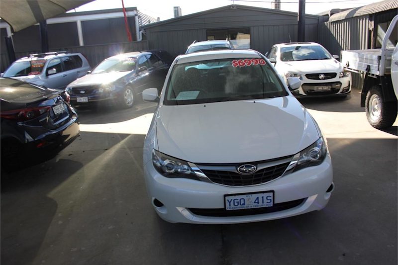 2009 Subaru Impreza MY09 R (AWD) White 5 Speed Manual Hatchback62936656052611111