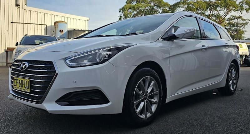 2018 Hyundai i40 VF4 Series II Active Tourer White 6 Speed Sports Automatic Wagon62882765293314113