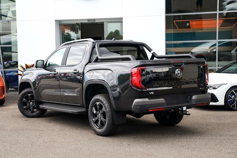 2024 Volkswagen Amarok NF MY24 TDI600 4MOTION Perm PanAmericana Midnight Black 10 Speed Automatic62886406841603111