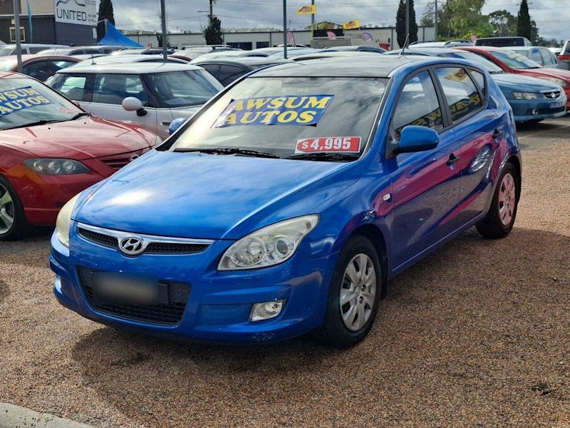 2010 Hyundai i30 FD MY10 SX Metallic Blue 4 Speed Automatic Hatchback62882770357761112