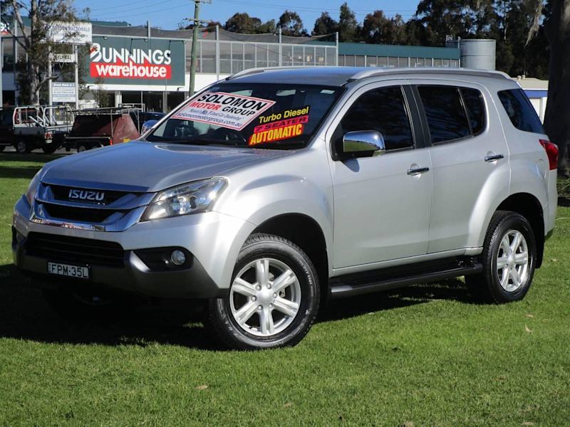 2016 Isuzu MU-X UC MY15 LS-T (4x2) Silver 5 Speed Automatic Wagon62939538536577111