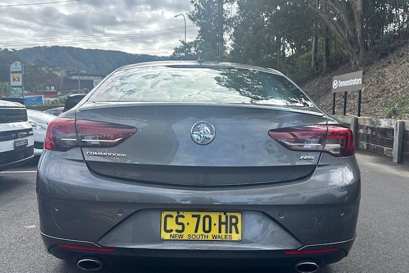2018 Holden Commodore ZB MY18 RS-V Liftback AWD Graphite 9 Speed Sports Automatic Liftback62936662572418113