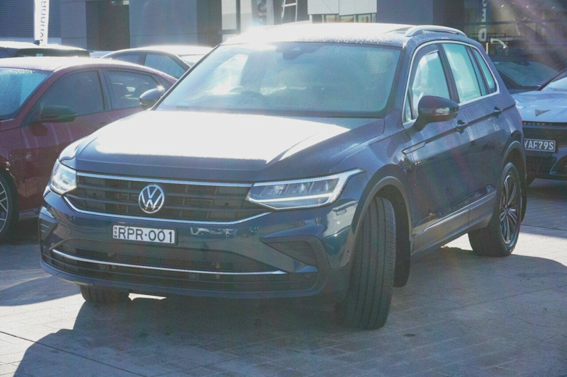 2021 Volkswagen Tiguan 5N MY22 132TSI Life DSG 4MOTION Blue 7 Speed Sports Automatic Dual Clutch62934701271426112