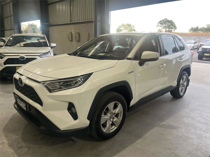 2020 Toyota RAV4 Axah54R GX eFour White 6 Speed Constant Variable Wagon Hybrid62933708786178112