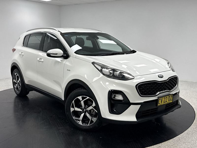 2019 Kia Sportage QL MY20 S AWD White 8 Speed Sports Automatic Wagon62933709034881110