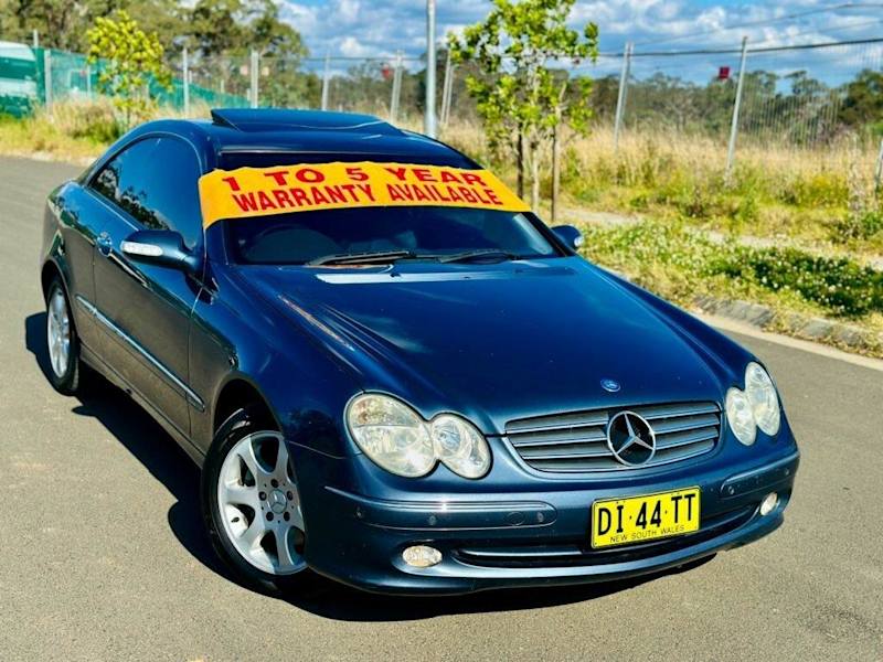 2004 Mercedes-Benz CLK320 C209 Avantgarde Blue 5 Speed Automatic Touchshift Coupe62882773279617114