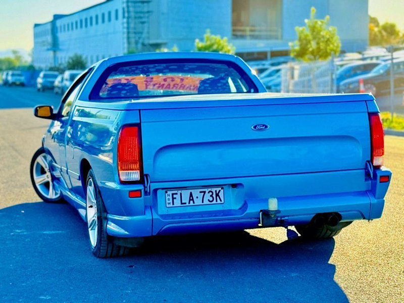 2005 Ford Falcon BA MkII XR6T Blue 4 Speed Auto Seq Sportshift Utility62882729848451113