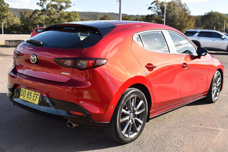 2019 Mazda 3 BP2S7A G20 SKYACTIV-Drive Evolve Red 6 Speed Sports Automatic Sedan62935682717443113
