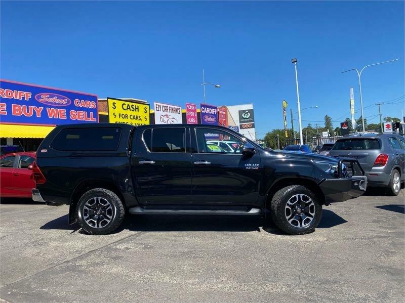 2021 Toyota Hilux GUN126R Facelift SR5 (4x4) Black 6 Speed Automatic Double Cab Pick Up62938583858433111