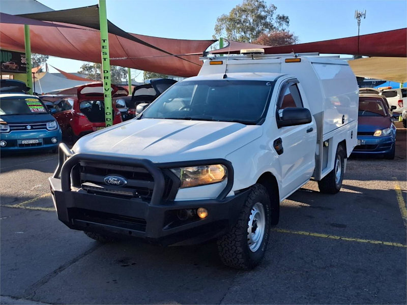 2015 Ford Ranger PX MkII XL White 6 Speed Sports Automatic Cab Chassis62882738265347112