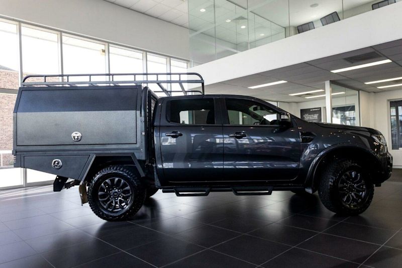 2021 Ford Ranger PX MkIII 2021.25MY FX4 Max Grey 10 Speed Sports Automatic Dual Cab62932713674881112