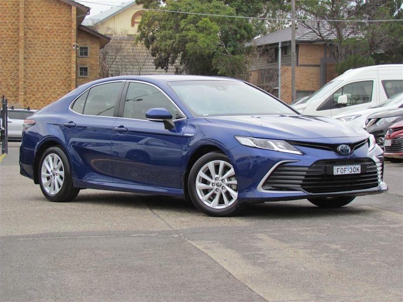 2021 Toyota Camry Axhv70R Ascent (Hybrid) Lunar Blue Continuous Variable Sedan62936662089986110