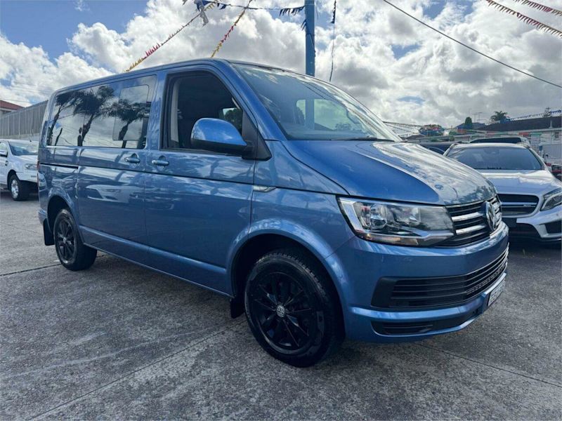 2019 Volkswagen Multivan T6 MY19 TDI340 SWB DSG Comfortline Blue 7 Speed62933708800130112