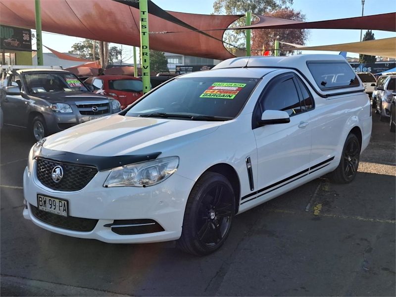 2013 Holden Ute VF MY14 Ute White 6 Speed Sports Automatic Utility62938583935362112