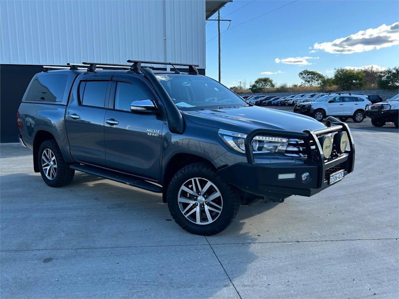 2017 Toyota Hilux GUN126R MY17 SR5 (4x4) Grey 6 Speed Automatic Dual Cab Utility62882736020481112