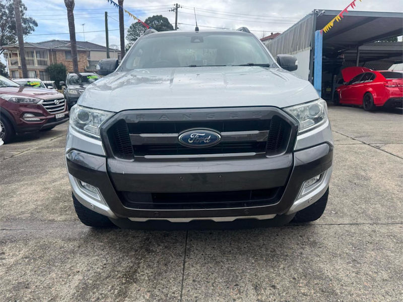 2016 Ford Ranger PX MkII Wildtrak Double Cab Silver, Chrome 6 Speed Sports Automatic Double Cab62933708524929111