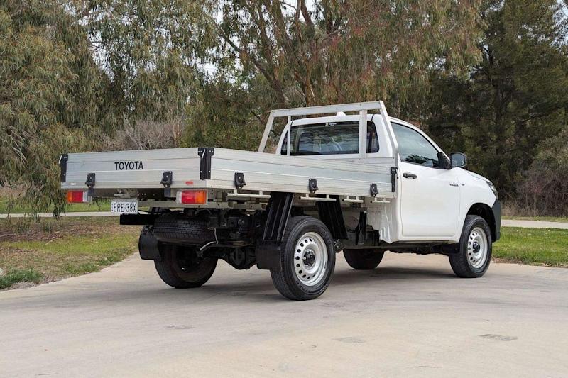2021 Toyota Hilux GUN135R Workmate 4x2 Hi-Rider Glacier White 6 Speed Manual Cab Chassis62935679678337114