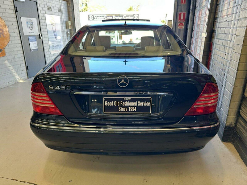 2005 Mercedes-Benz S-Class W220 MY05 S430 Green Black 7 Speed Sports Automatic Sedan62933713206273113