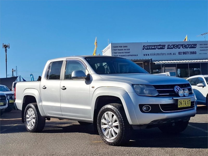2012 Volkswagen Amarok 2H MY12 TDI400 4Mot Highline Silver 6 Speed Manual Utility62935692829955110