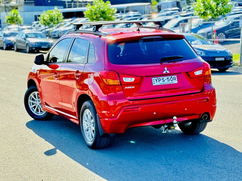 2012 Mitsubishi ASX XA MY12 (2WD) Red Continuous Variable Wagon62882732209539112