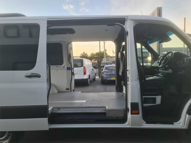 2019 Mercedes-Benz Sprinter 907 419CDI VS30 MWBRWD White 7 Speed 7 SPEED Van62933713973505112