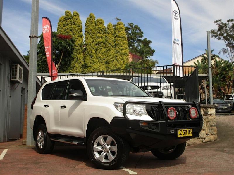 2020 Toyota Landcruiser Prado GDJ150R GX Glacier White 6 Speed Automatic Wagon62934702876162110