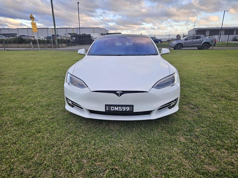 2018 Tesla Model S P100D Sportback Sedan AWD White 1 Speed Reduction Gear Hatchback62934696661123111