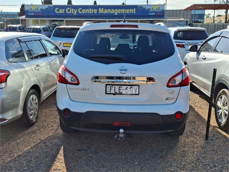 2014 Nissan Dualis J10 MY13 +2 TI-L (4x4) White 6 Speed CVT Auto Sequential Wagon62933713049346114