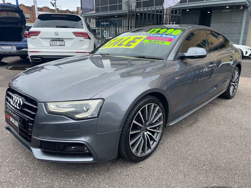 2013 Audi A5 8T MY13 Sportback 2.0 TFSI Quattro Grey 7 Speed Auto Direct Shift Hatchback62934699327619113