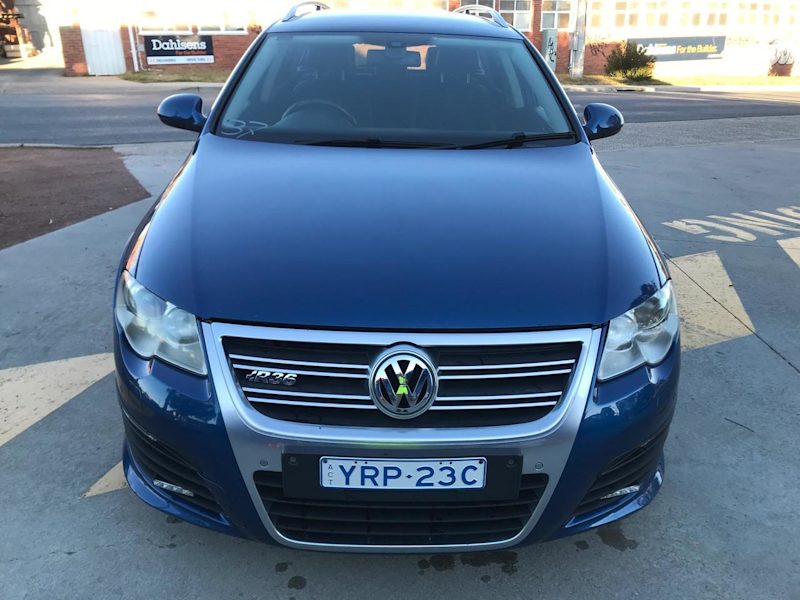 2009 Volkswagen Passat R36 Type 3C Blue Automatic Wagon62938582403585112