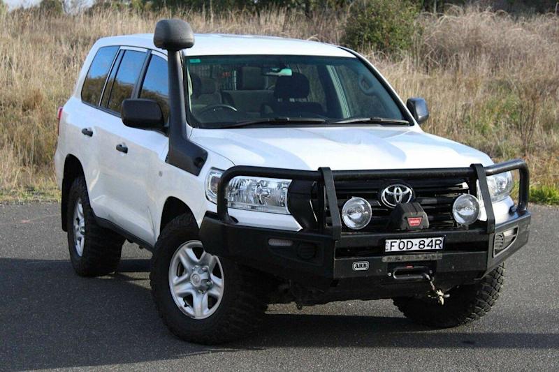 2021 Toyota Landcruiser VDJ200R GX Glacier White 6 Speed Sports Automatic Wagon629366576848661120