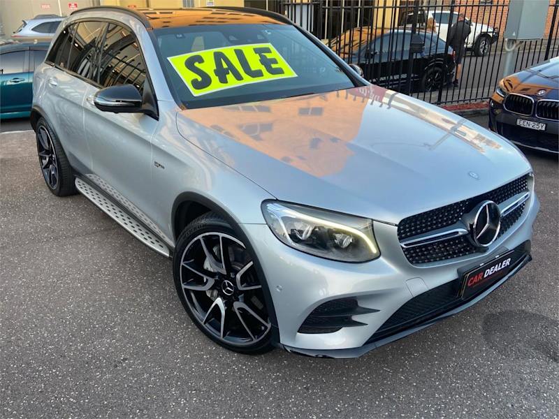 2016 Mercedes-AMG GLC43 253 MY17 Silver, Chrome 9 Speed Automatic G-Tronic Wagon629346950254101115